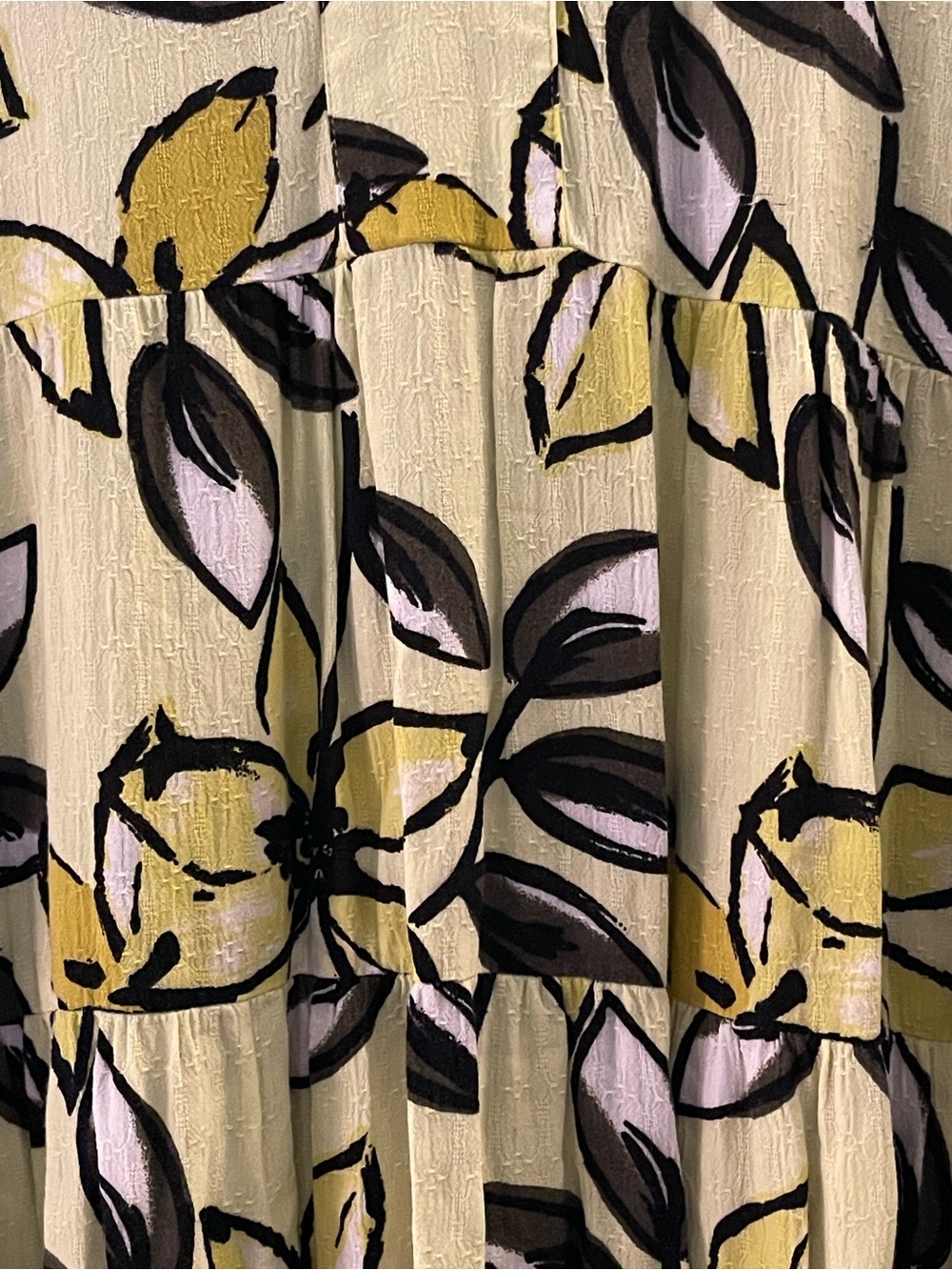 Maeve by Anthropologie Floral Amber Tiered Tunic Dress - Picture 5 of 5
